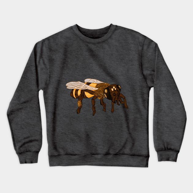 Honey Bee Crewneck Sweatshirt by GeekVisionProductions